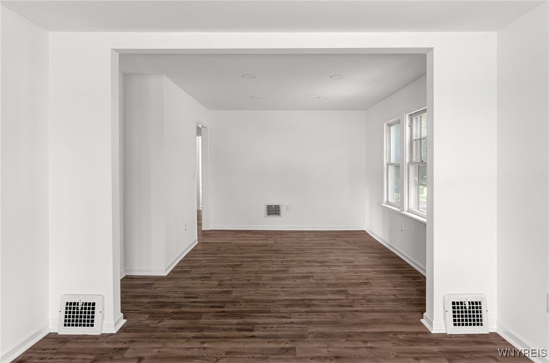 Empty room, Interior, Wood Texture Flooring