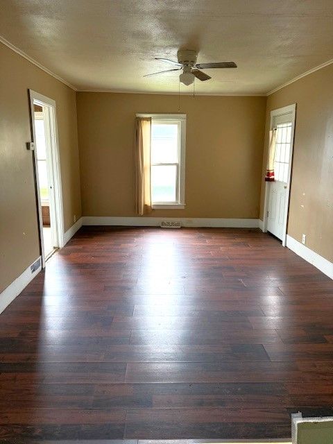 Empty room, Interior, Wood Texture Flooring