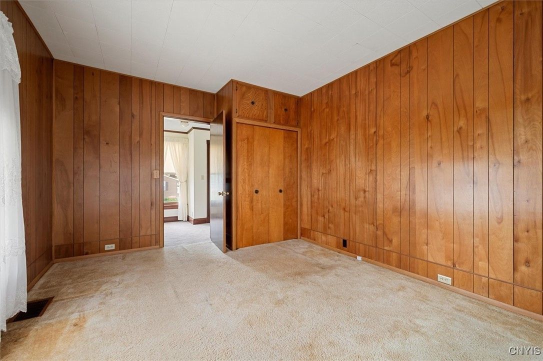 Empty room, Interior, Wooden Walls