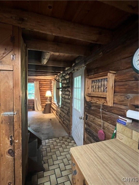 Interior, Wooden Beams, Wooden Ceilings, Wooden Walls