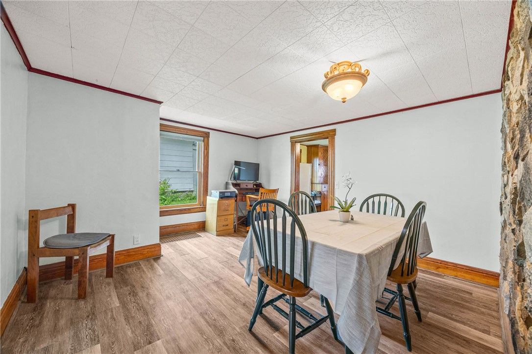 Dining room, Interior, Wood Texture Flooring