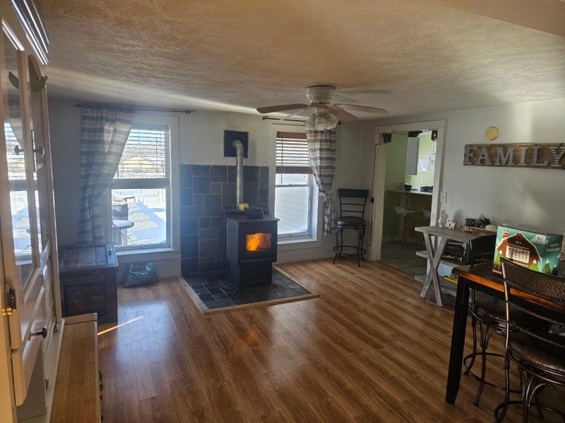 Fireplace, Interior, Wood Texture Flooring
