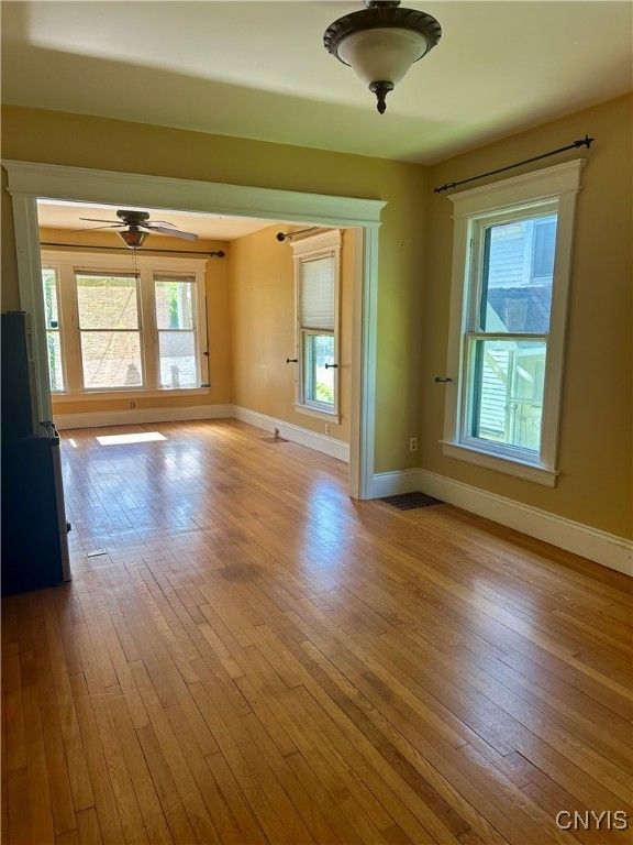 Empty room, Interior, Wood Texture Flooring