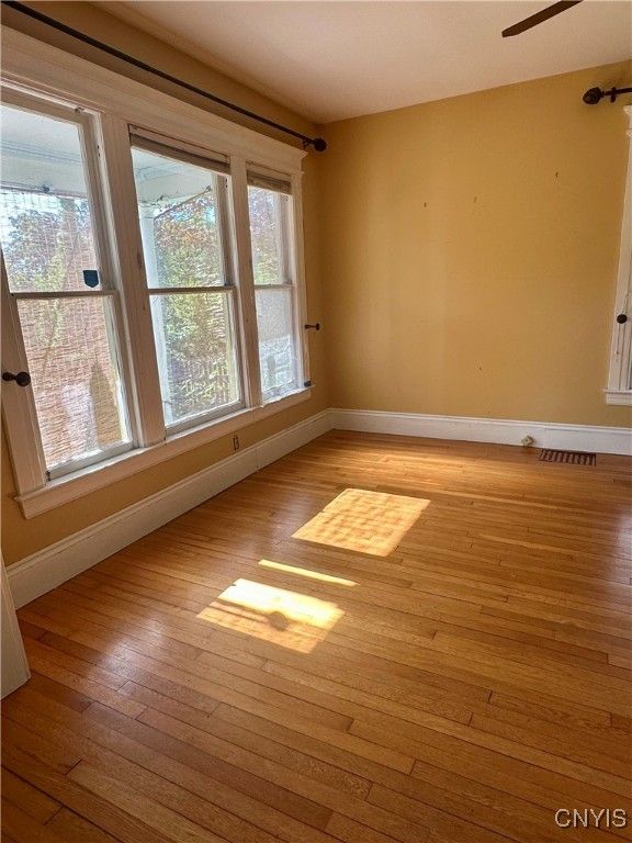 Empty room, Interior, Wood Texture Flooring