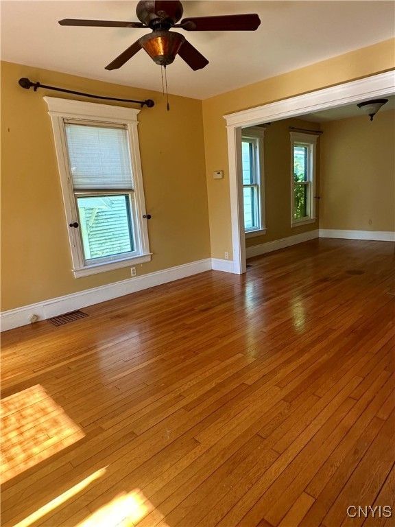Empty room, Interior, Wood Texture Flooring