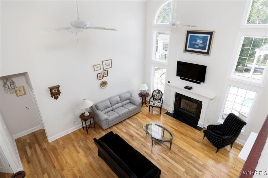 Fireplace, Interior, Living room, Wood Texture Flooring