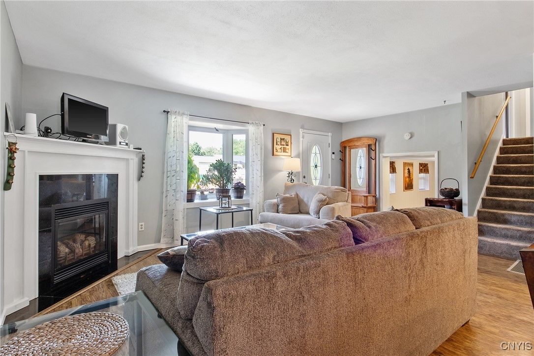 Fireplace, Interior, Living room, Wood Texture Flooring