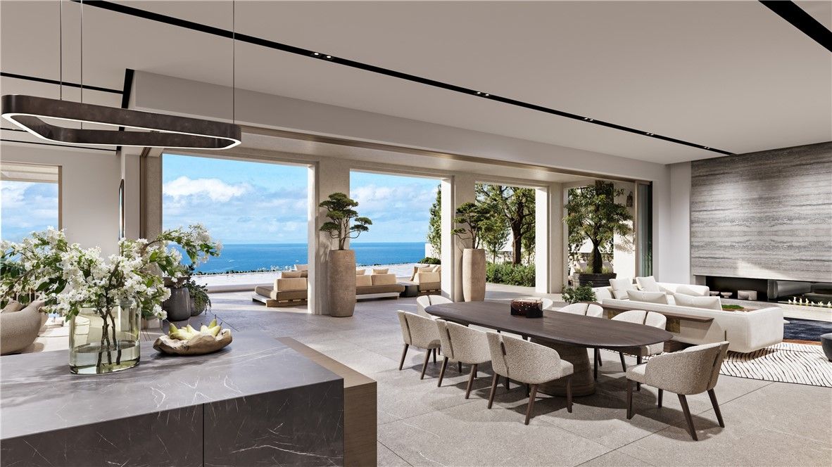 Dining room, Interior, Living room, Pendant Lights, Water