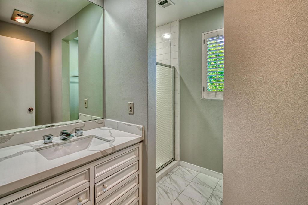 Bathroom, Dual Sink Vanities, Interior, Marble