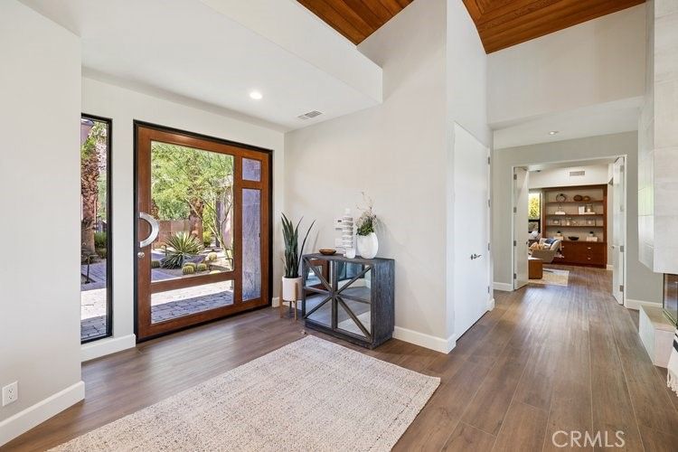 Interior, Recessed Lighting, Wooden Ceilings, Wood Texture Flooring
