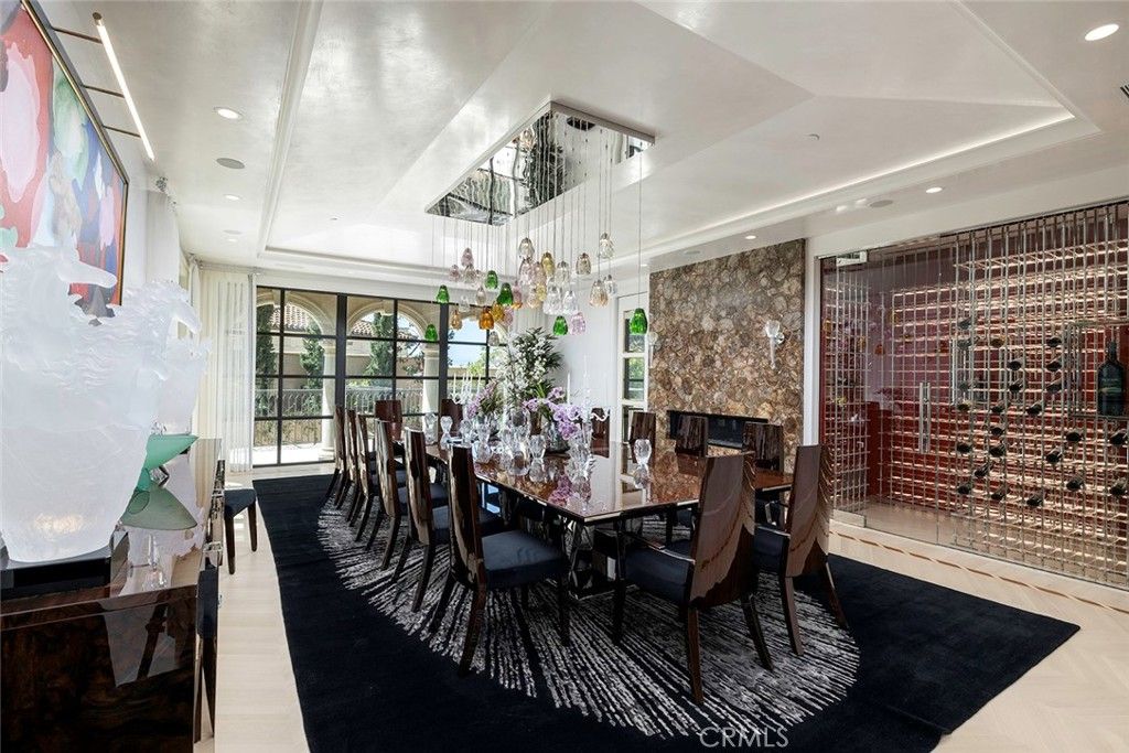 Dining room, Interior, Pendant Lights, Recessed Lighting