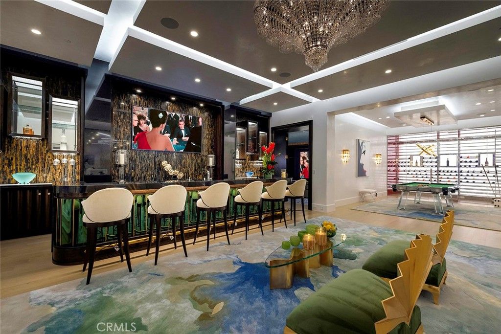 Billiard Table, Game Room, Interior, Recessed Lighting, Wood Texture Flooring