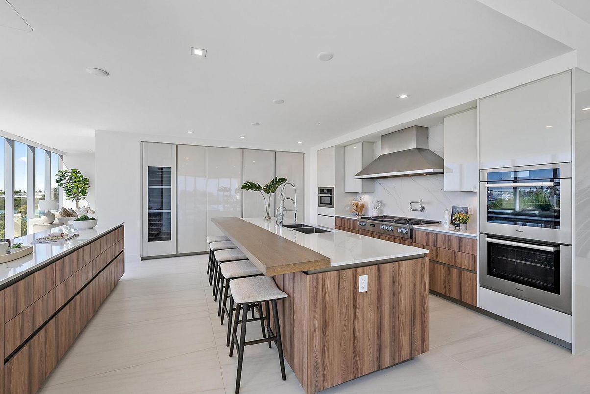 Interior, Kitchen, Recessed Lighting, Stainless Steel Appliances