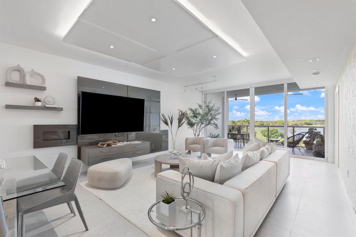 Interior, Living room, Recessed Lighting, Water