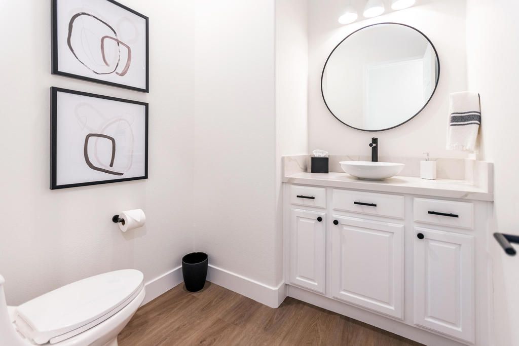 Bathroom, Interior, Wood Texture Flooring