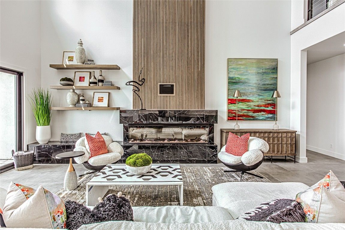 Fireplace, Interior, Living room