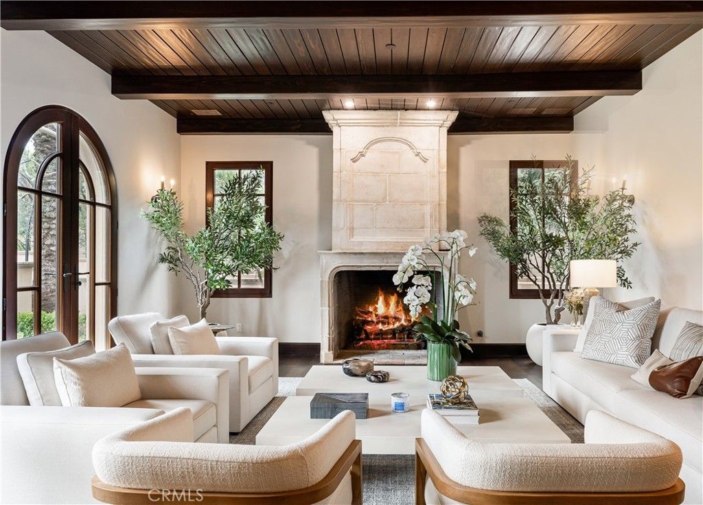 Fireplace, Interior, Living room, Wooden Beams, Wooden Ceilings, Wood Texture Flooring