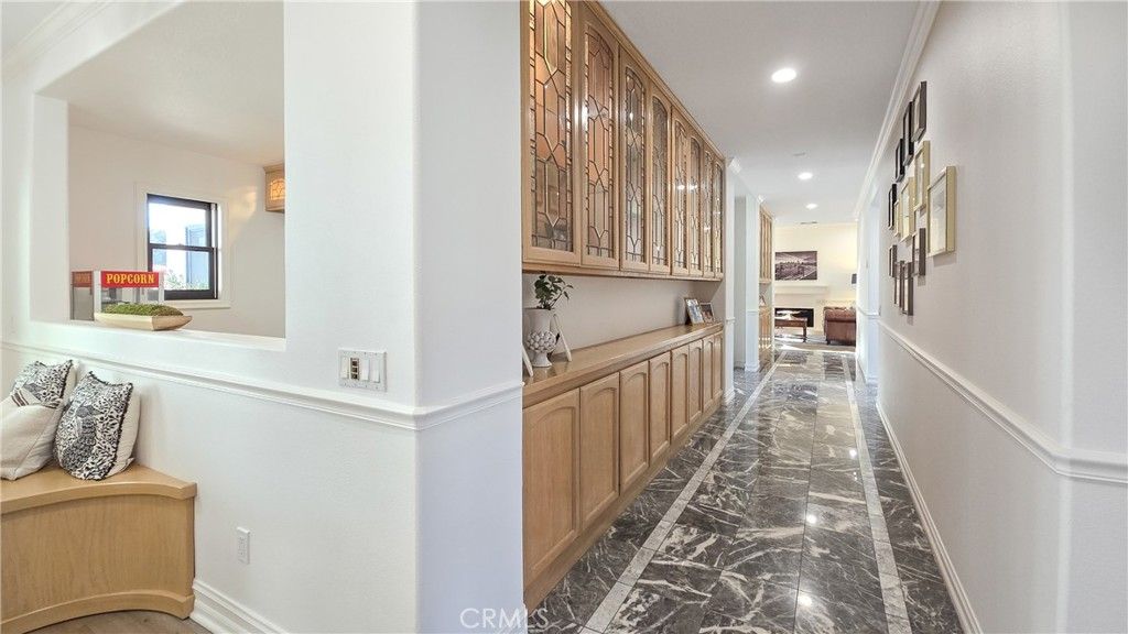 Interior, Marble, Recessed Lighting