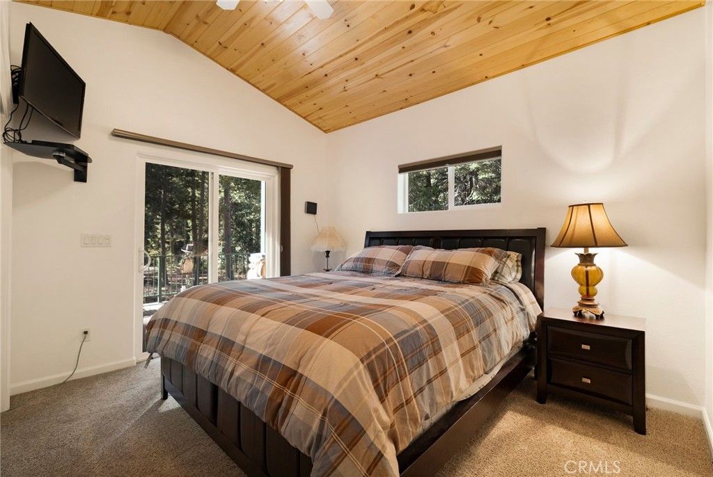 Bedroom, Interior, Wooden Ceilings