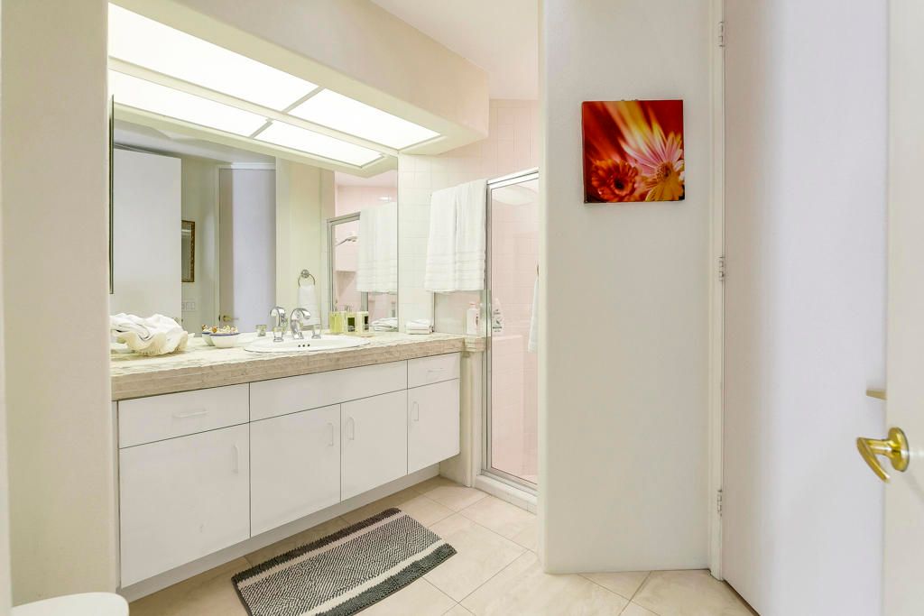 Bathroom, Dual Sink Vanities, Glass Shower, Interior