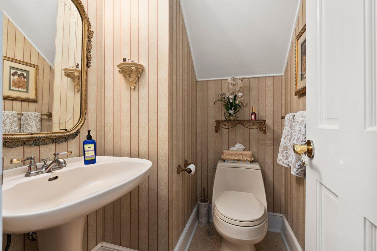 Bathroom, Interior, Wooden Walls