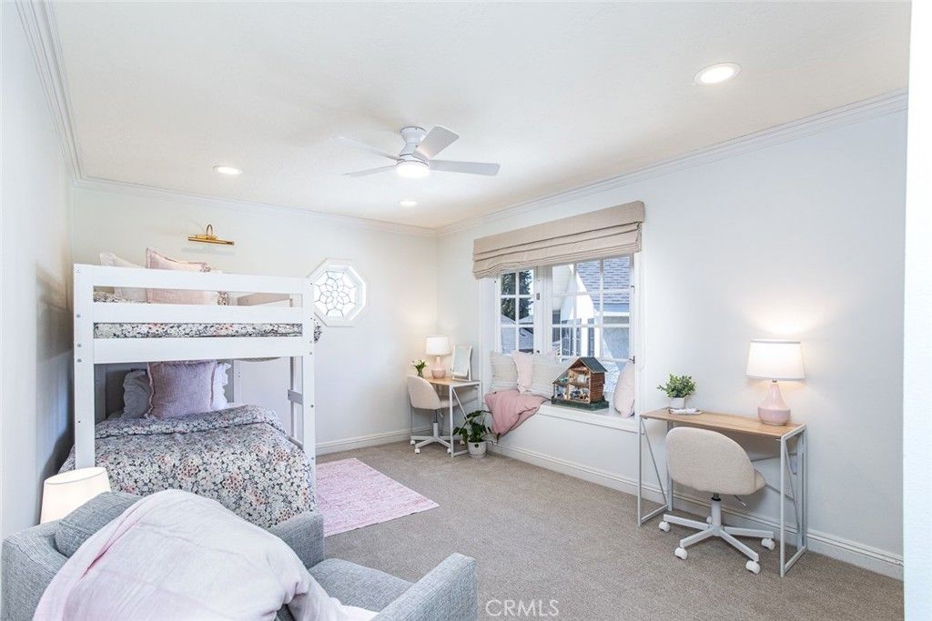 Bedroom, Home Office, Interior, Recessed Lighting