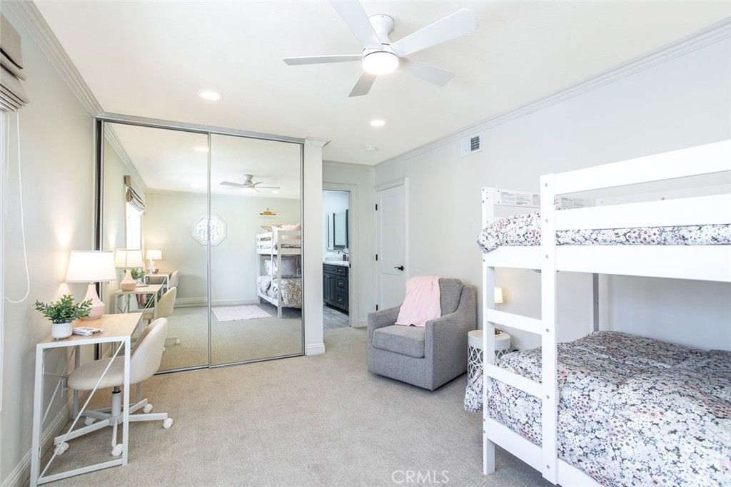 Bedroom, Home Office, Interior, Recessed Lighting