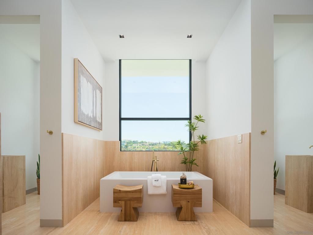 Bathroom, Interior, Wood Texture Flooring, Wooden Walls