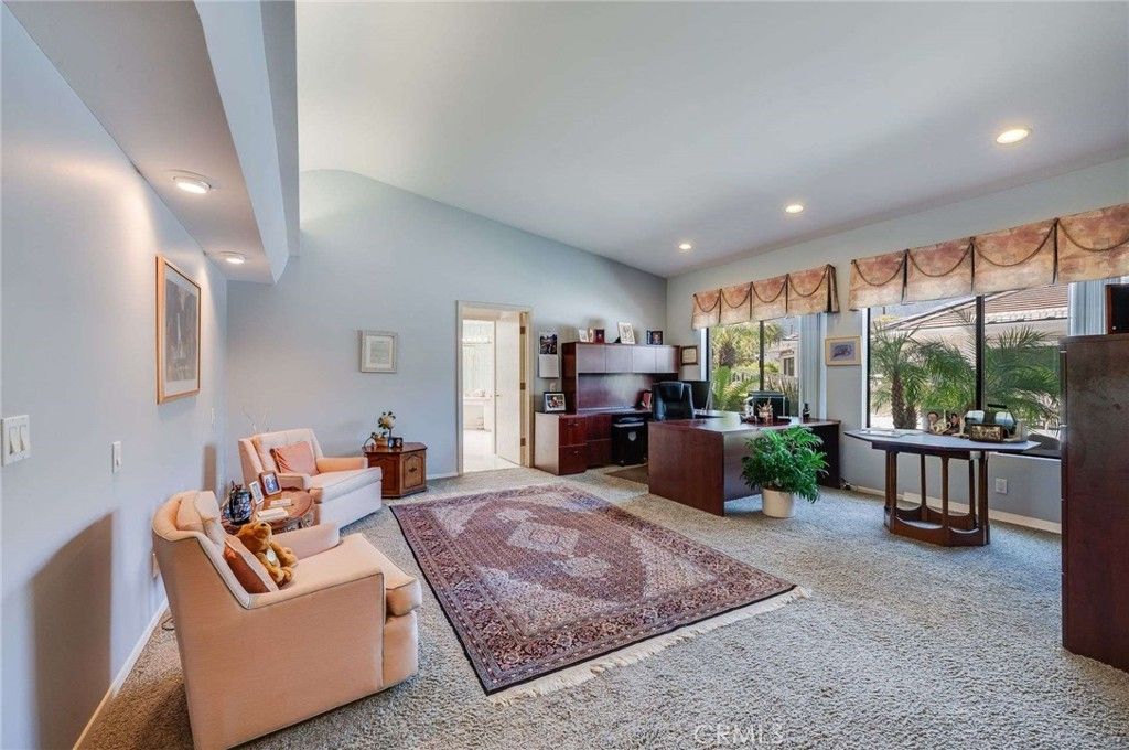 Home Office, Interior, Living room, Recessed Lighting