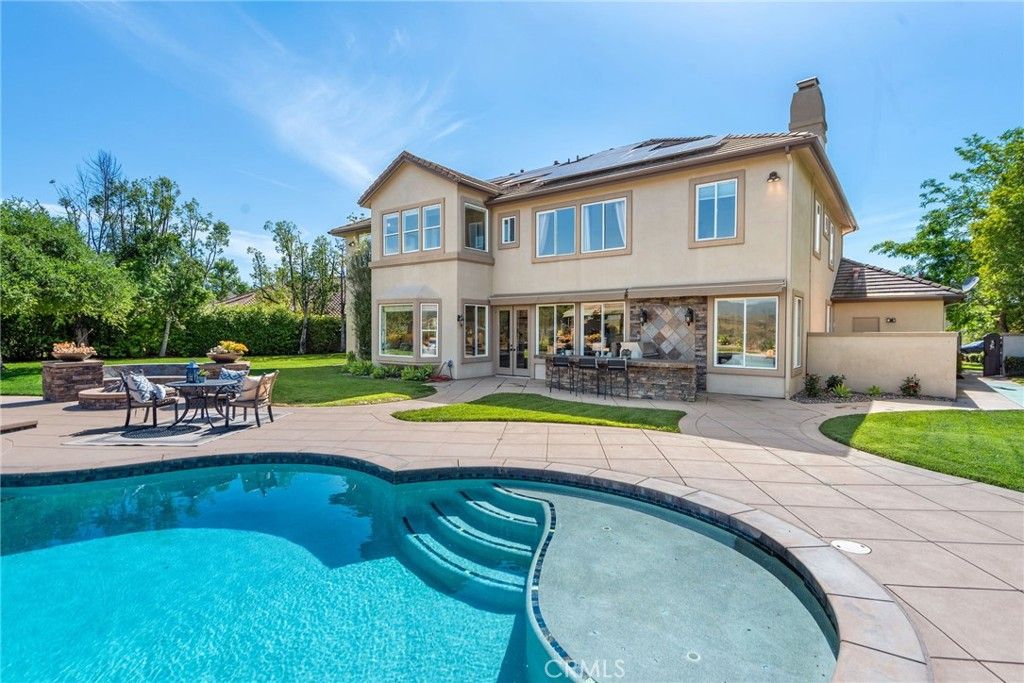 Exterior, Pool, Solar Panels