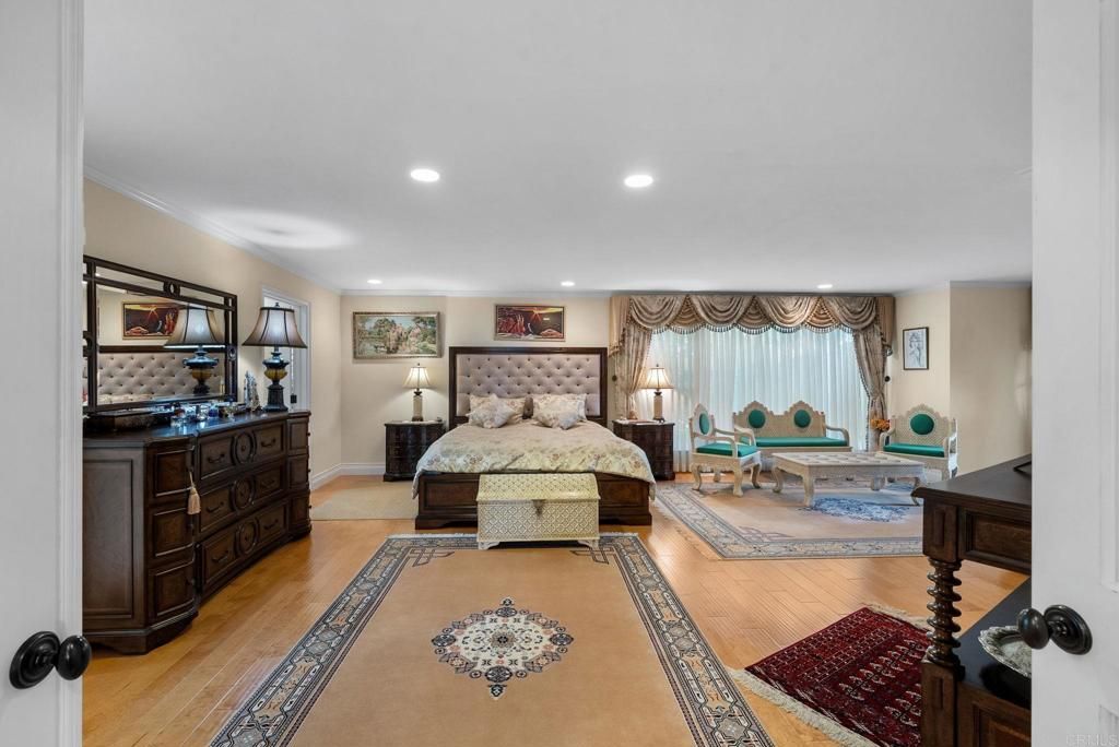 Bedroom, Billiard Table, Game Room, Interior, Recessed Lighting, Wood Texture Flooring