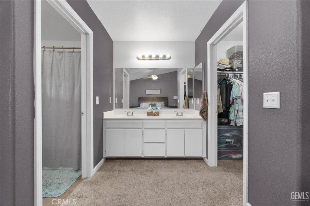 Bathroom, Dual Sink Vanities, Glass Shower, Interior, Walk-in Closets