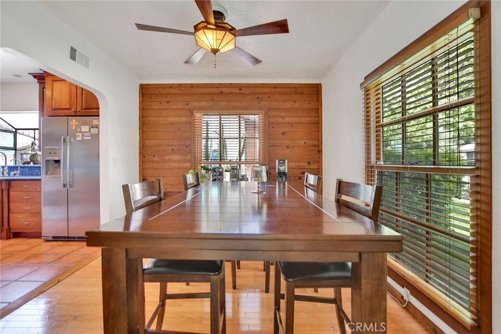 Dining room, Interior, Kitchen, Wood Texture Flooring, Wooden Walls