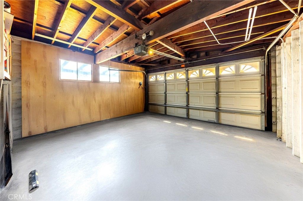 Garage, Interior, Wooden Beams, Wooden Ceilings, Wooden Walls