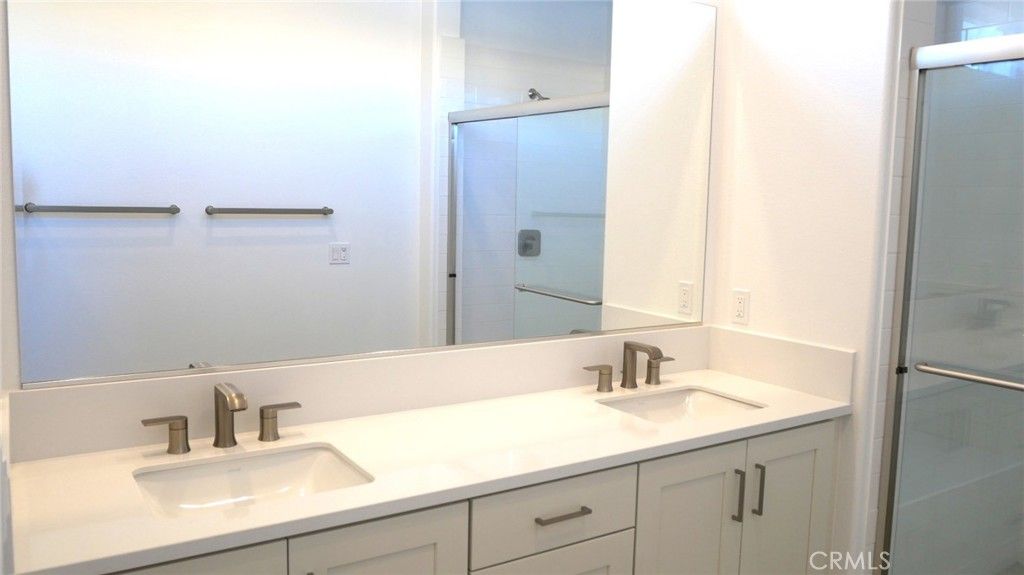 Bathroom, Dual Sink Vanities, Glass Shower, Interior
