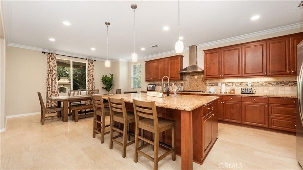 Dining room, Interior, Kitchen, Pendant Lights, Recessed Lighting
