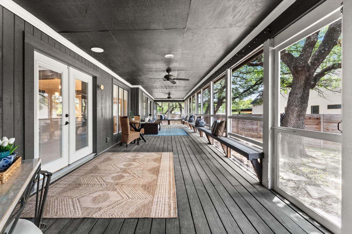 Interior, Sun Room, Wood Texture Flooring