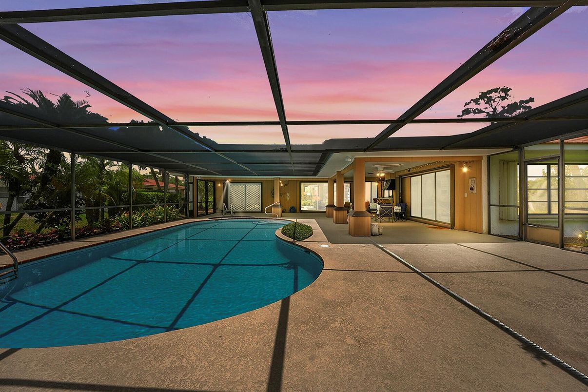 Glass Ceilings, Interior, Pool, Sun Room