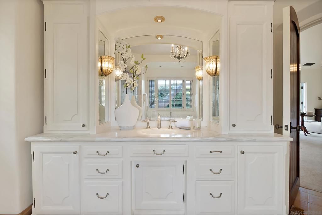 Bathroom, Chandelier, Dual Sink Vanities, Interior
