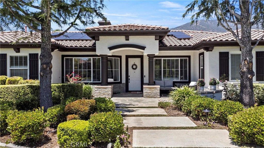 Exterior, Facade, Solar Panels, Mediterranean