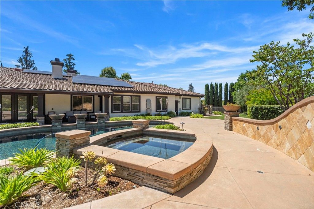 Exterior, Pool, Solar Panels