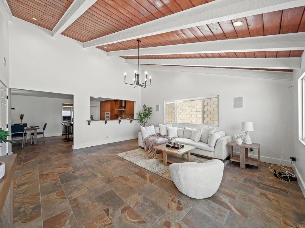 Chandelier, Dining room, Interior, Living room, Pendant Lights, Wooden Beams, Wooden Ceilings
