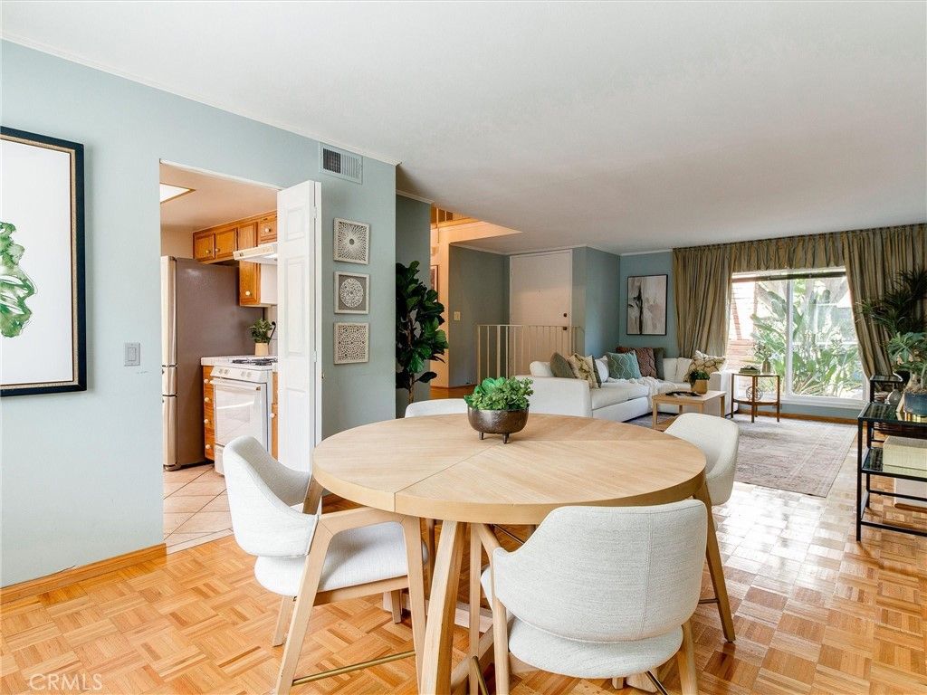 Dining room, Interior, Kitchen, Living room, Wood Texture Flooring