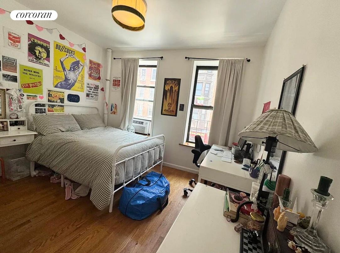 Bedroom, Home Office, Interior, Wood Texture Flooring