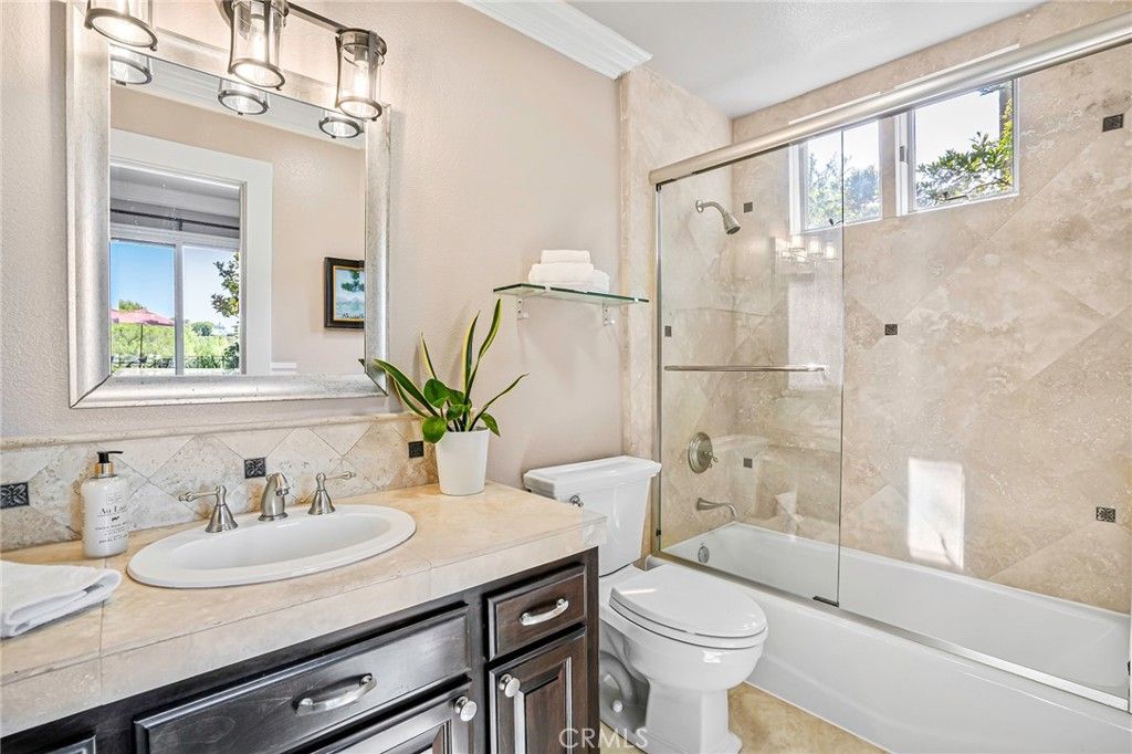 Bathroom, Glass Shower, Interior, Tile Countertops