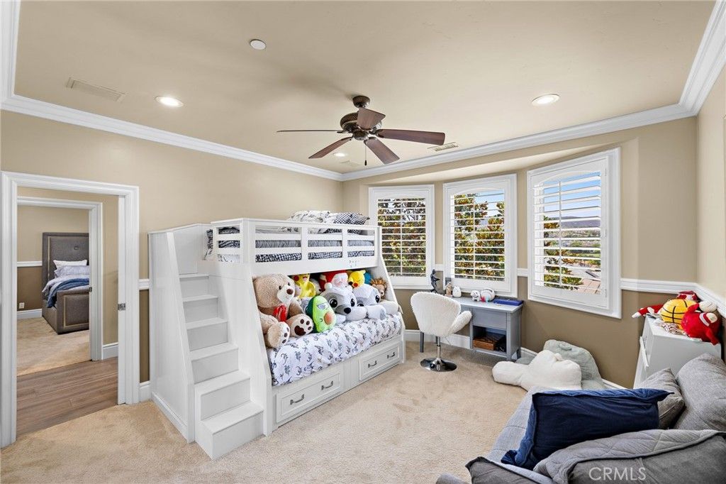 Bedroom, Home Office, Interior, Recessed Lighting