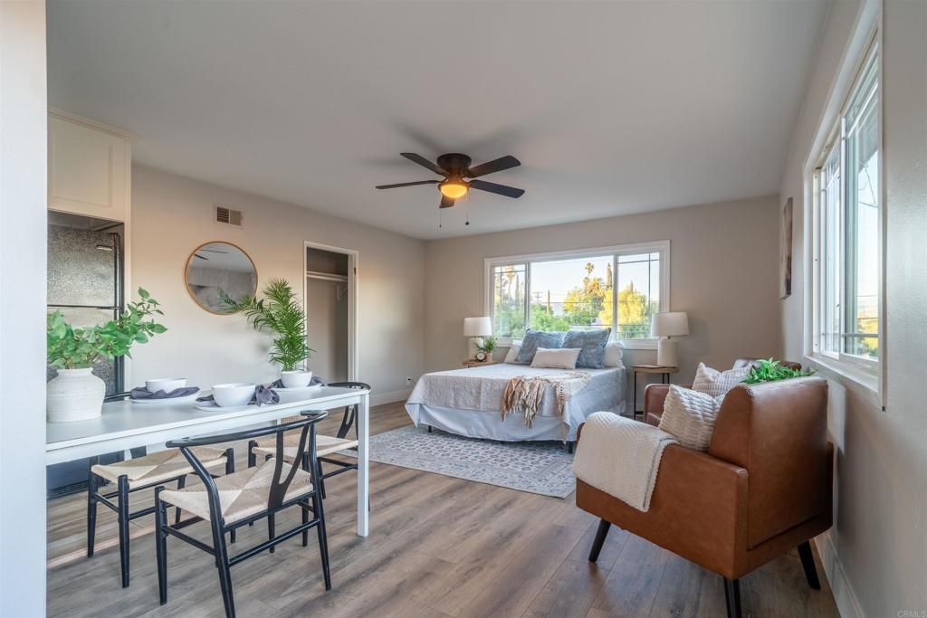 Bedroom, Dining room, Interior, Wood Texture Flooring