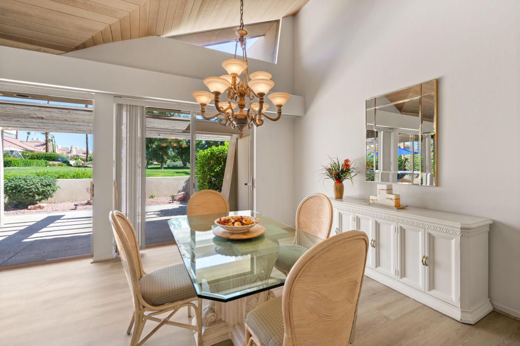 Chandelier, Dining room, Interior, Wooden Ceilings, Wood Texture Flooring