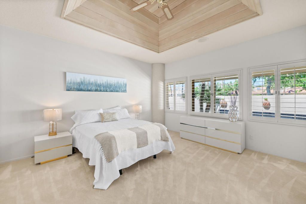 Bedroom, Interior, Wooden Ceilings