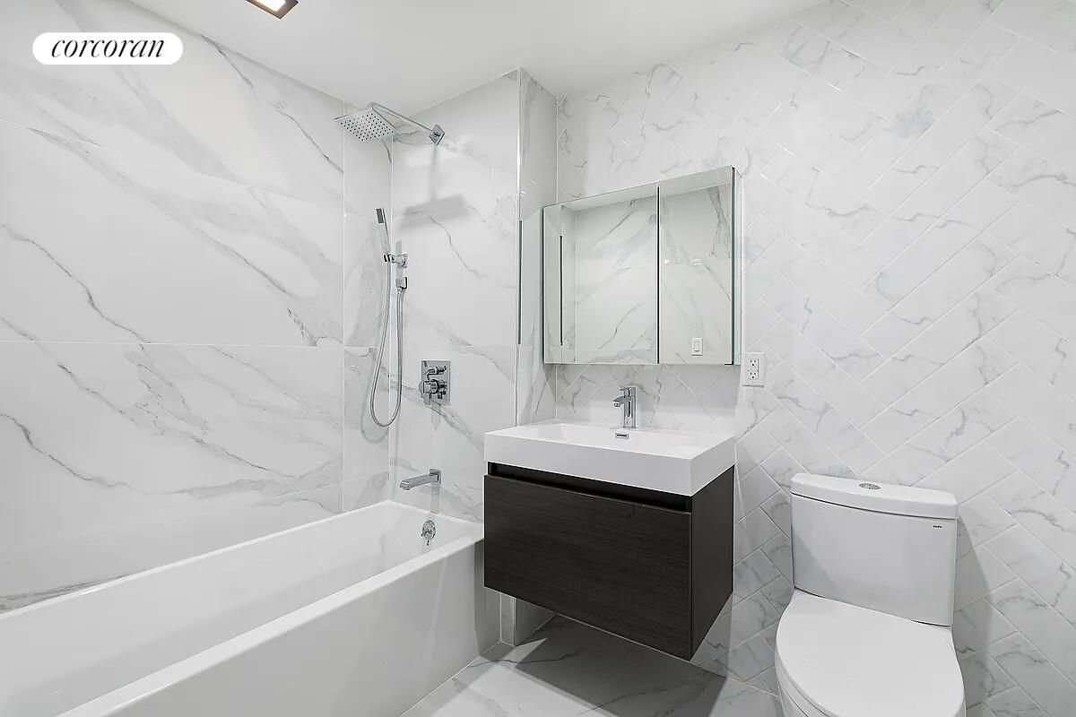 Bathroom, Interior, Marble Walls